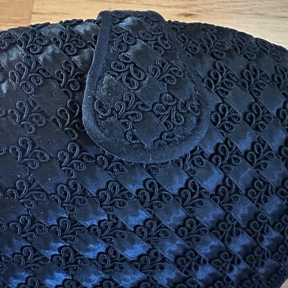 Carla Marchi Black Evening Bag Shoulder Bag - Picture 5 of 11